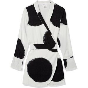 The Drop Polka Dot Wrap Dress by Paige DeSorbo (XL, Limited Edition & Sold Out)